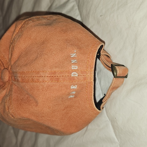 RAE DUNN Womens Nwots Orange FALL Hat/cap!!. Super Cute. HELLO FALL! - Picture 6 of 6